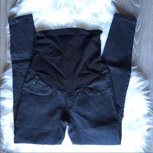 Black maternity jeans
